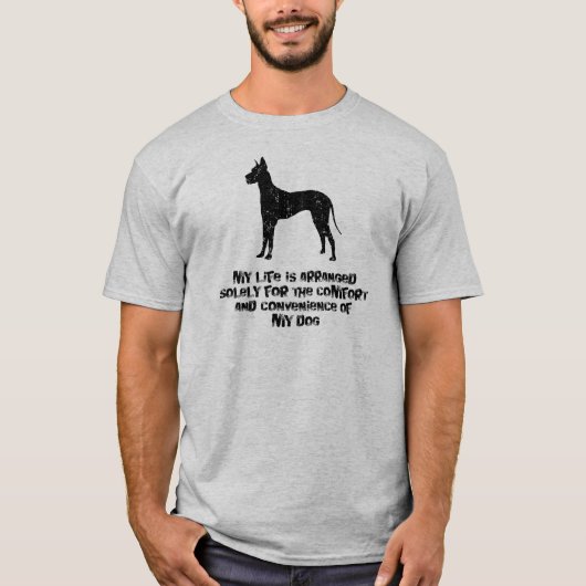 T-shirt Great dane (Devant)