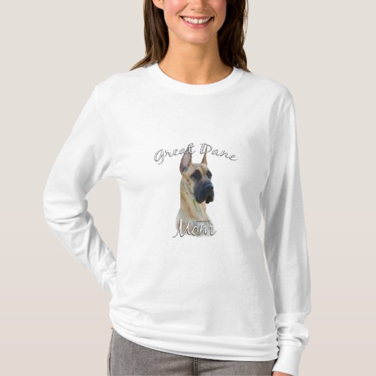T-shirt Great Dane (brindle) Maman 2 (Devant)