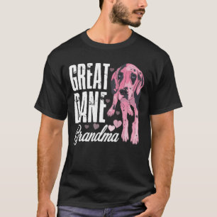 T-shirt Great Dane Grandma  Mens Womens Great Dane
