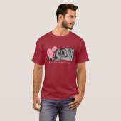 T-shirt Great Dane Holt Heart Merle UC (Devant entier)