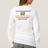 T-shirt Great Dane Trust Un Professionnel Animaux À Longue (Dos)