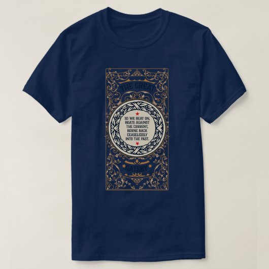 T-shirt Great Gatsby cadeau de bibliothèque pour professeu (Design devant)