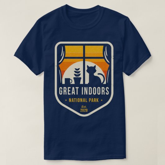 T-shirt Great Indoors National Park  (Design devant)