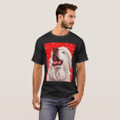 T-shirt Great Pyrenees Christmas  (Devant entier)