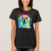 T-shirt Great Pyrenees Dog Beach (Devant)