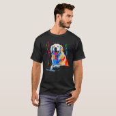 T-shirt Great Pyrenees Dog Piano (Devant entier)