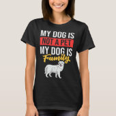T-shirt Great Pyrenees Dog Puppies Owner (Devant)