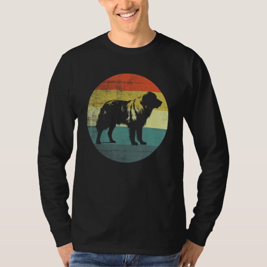 T-shirt Great Pyrenees Dog Retro Style (Devant)
