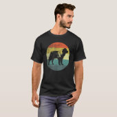 T-shirt Great Pyrenees Dog Retro Style (Devant entier)