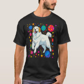 T-shirt Great Pyrenees Dog Space (Devant)