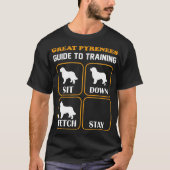T-shirt Great Pyrenees Guide d'entraînement Funny chien an (Devant)