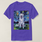 T-shirt Great Pyrenees Version complète Stark Night Dog Ar (Design devant)