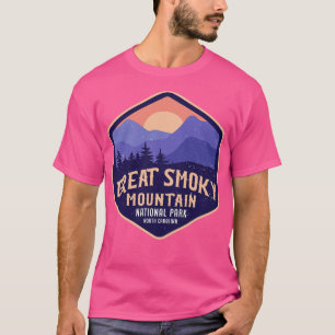 T-shirt Great Smoky Mountain Caroline du Nord