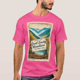 T-shirt Great Smoky Mountains National Park Carte postale
