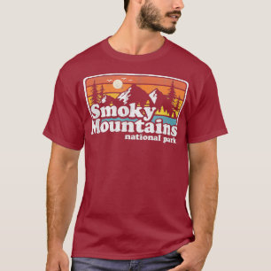 T-shirt Great Smoky Mountains National Park Randonnée Cade