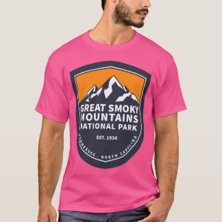 T-shirt Great Smoky Mountains National Park Tennessee Nort