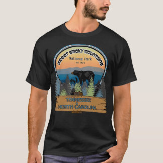 T-shirt Great Smoky Mountains National Park Tennessee Nort
