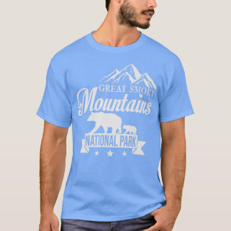 T-shirt Great Smoky Mountains National Park US Black Bears