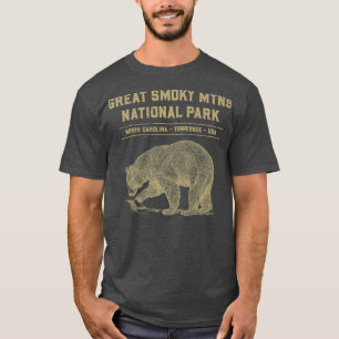 T-shirt Great Smoky Mountains Shirt - Parc national