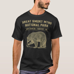 T-shirt Great Smoky Mountains Shirt - Parc national 