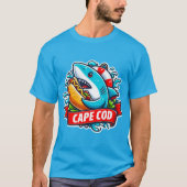 T-shirt Great White Cape Cod (Devant)