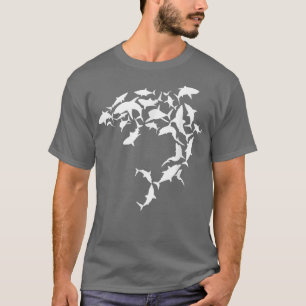 T-shirt Great White Shark Lover Marine Biology Animal Scie