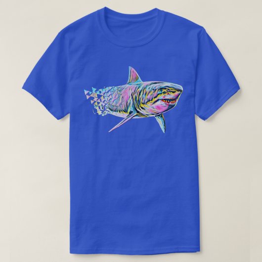 T-shirt Great White Shark Motif Sharks 312  (Design devant)