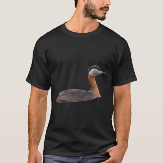 T-shirt Grèbe à cou roux (Devant)