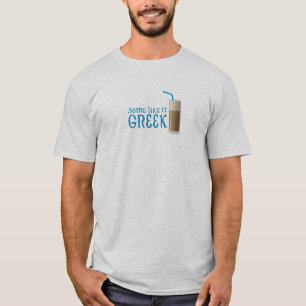 T-shirt grec de milk-shake