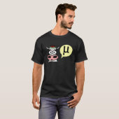 T-shirt grec de vache à MOO (Devant entier)