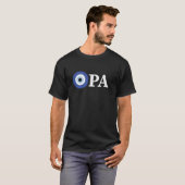T-shirt Grec Pride Opa Mal Oeil (Devant entier)