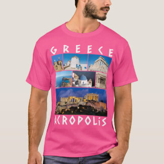 T-shirt Grèce Acropole Sites célèbres Galerie Souvenir