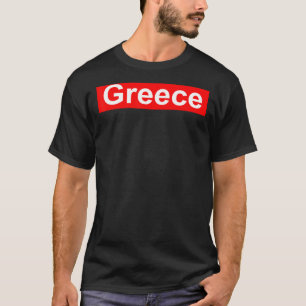 T-shirt Grèce Acropole Stylish Méditerranéenne Travel Hist