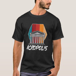 T-shirt Grèce Ancienne Acropole grecque Athènes Parthénon