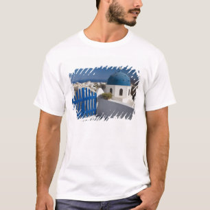 T-shirt Grèce et île grecque de Santorin depuis le