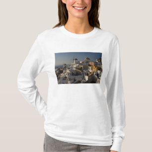 T-shirt Grèce et île grecque de Santorin ville d'Oia