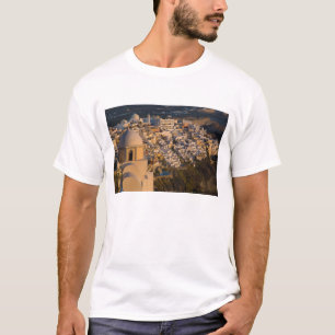 T-shirt Grèce et île grecque de Santorini ville de