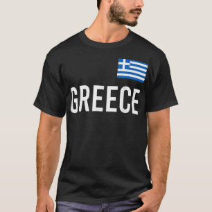T-shirt Grèce Femmes Hommes Enfants Grèce Drapeau Souvenir