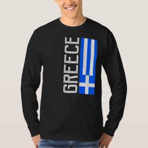 T-shirt Grèce Heritage Pride Pays Soutien Drapeau grec