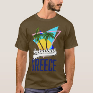 T-shirt Grèce rétro fabuleuse