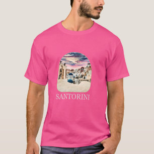 T-shirt Grèce Santorin