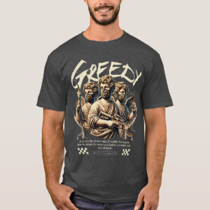 T-shirt Greedy : Explorez le côté sombre de la santé
