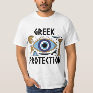 T-SHIRT GREEK EVIL PROTECTION DES YEUX TEE - SHIRTS HOMMES