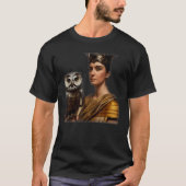 T-shirt Greek Goddess Athena In Intricate Armorplate No He (Devant)