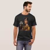 T-shirt Greek Goddess Athena In Intricate Armorplate No He (Devant entier)