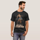 T-shirt Greek Mythology Minotaur I Centaur of Attention (Devant entier)