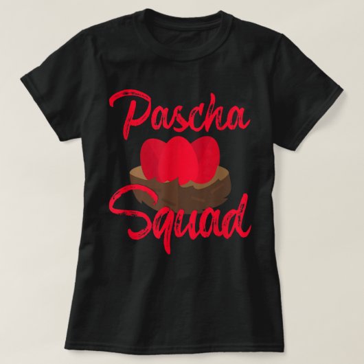 T-shirt Greek Orthodox Easter - Pascha Squad Girls (Design devant)