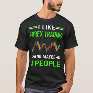T-shirt Green 3 Personnes Forex Trader