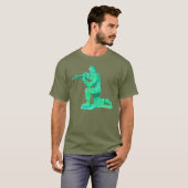 T-shirt Green Army Man (Devant entier)