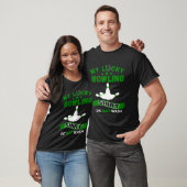 T-shirt Green Art Graphics My Lucky Bowlin St Patricks Day (Unisexe)